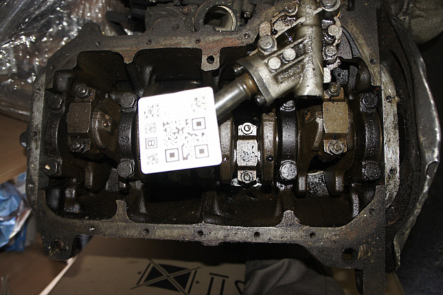 Фотография блока двигателя без поддона (коленвала) VW AAC