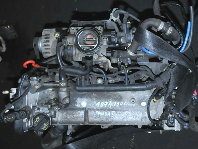 Двигатель 187A1000 1.1 8V MPi FIAT PANDA II SEICENTO