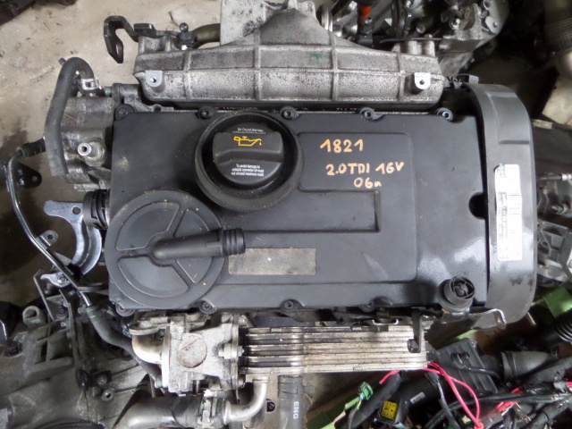 1821# двигатель DODGE CALIBER VW AUDI 2.0 16V BSY 06г.