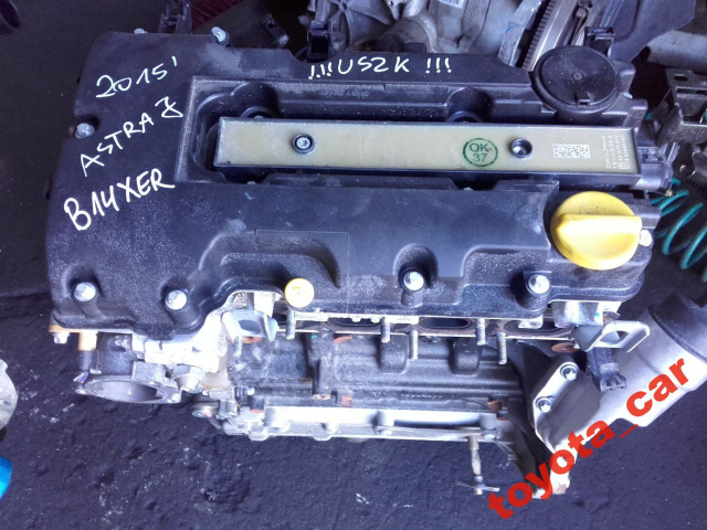 OPEL CORSA E ASTRA J IV 1.4 B двигатель B14XER 2015