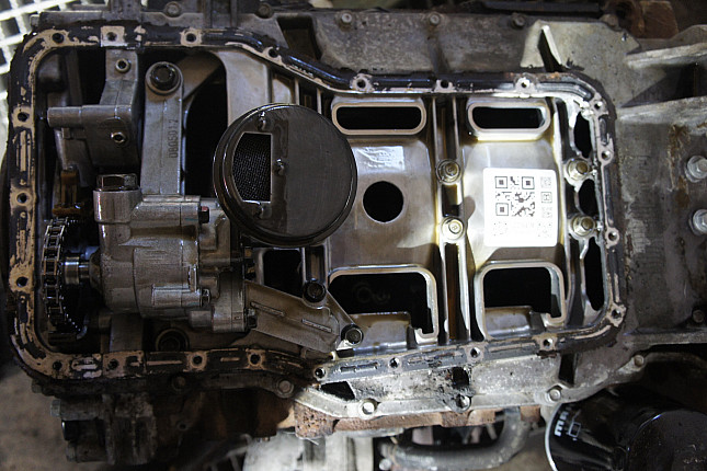 Фотография блока двигателя без поддона (коленвала) Hyundai D4CB