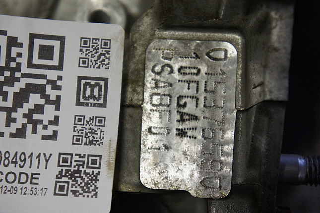 Номер двигателя и фотография площадки Citroen 8FS (EP3)