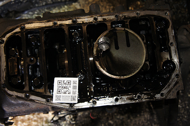 Фотография блока двигателя без поддона (коленвала) FIAT 8140.67