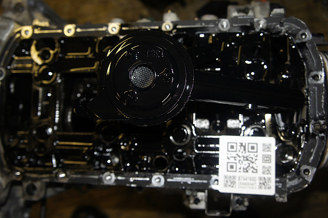 Фотография блока двигателя без поддона (коленвала) Peugeot 9HX (DV6ATED4)