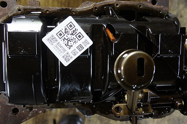 Фотография блока двигателя без поддона (коленвала) Renault K4M 720